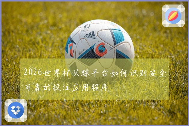 2026世界杯买球平台如何识别安全可靠的投注应用程序